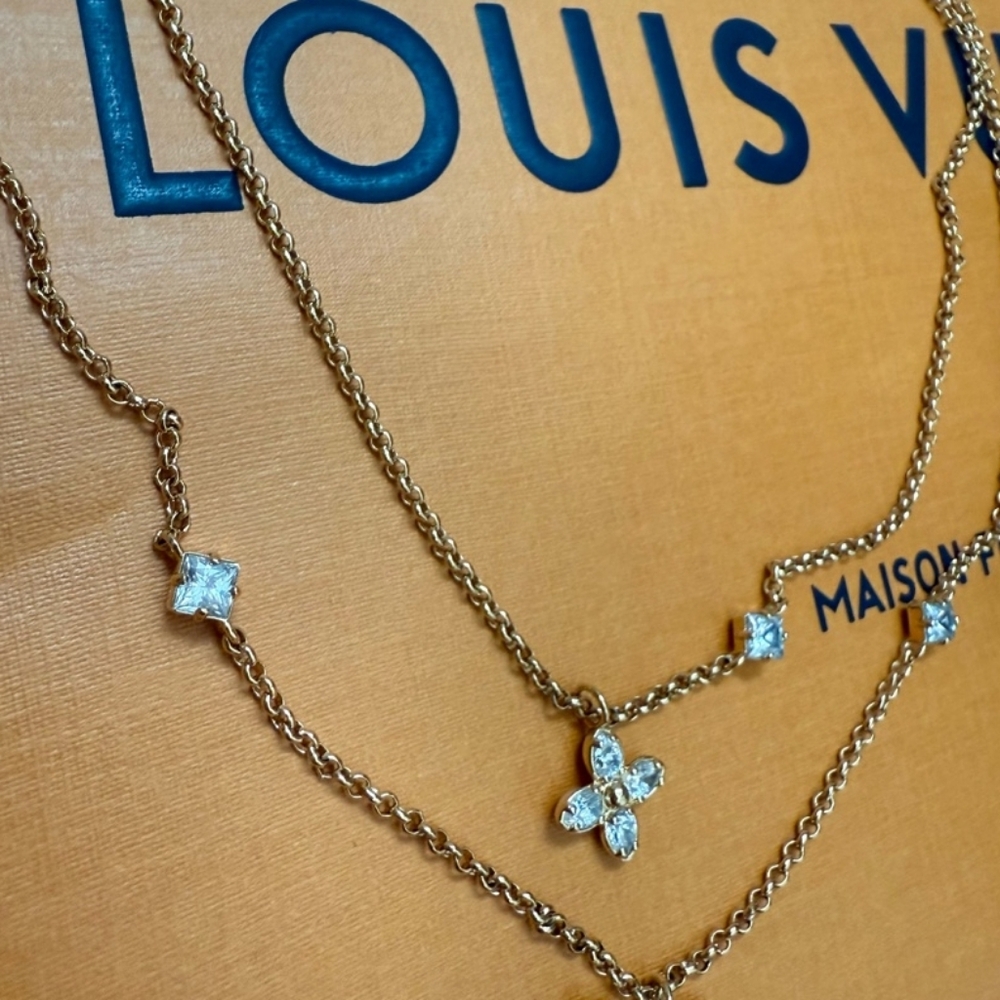 Louis Vuitton  Lady Double Chain Necklace - Picture 7 of 7